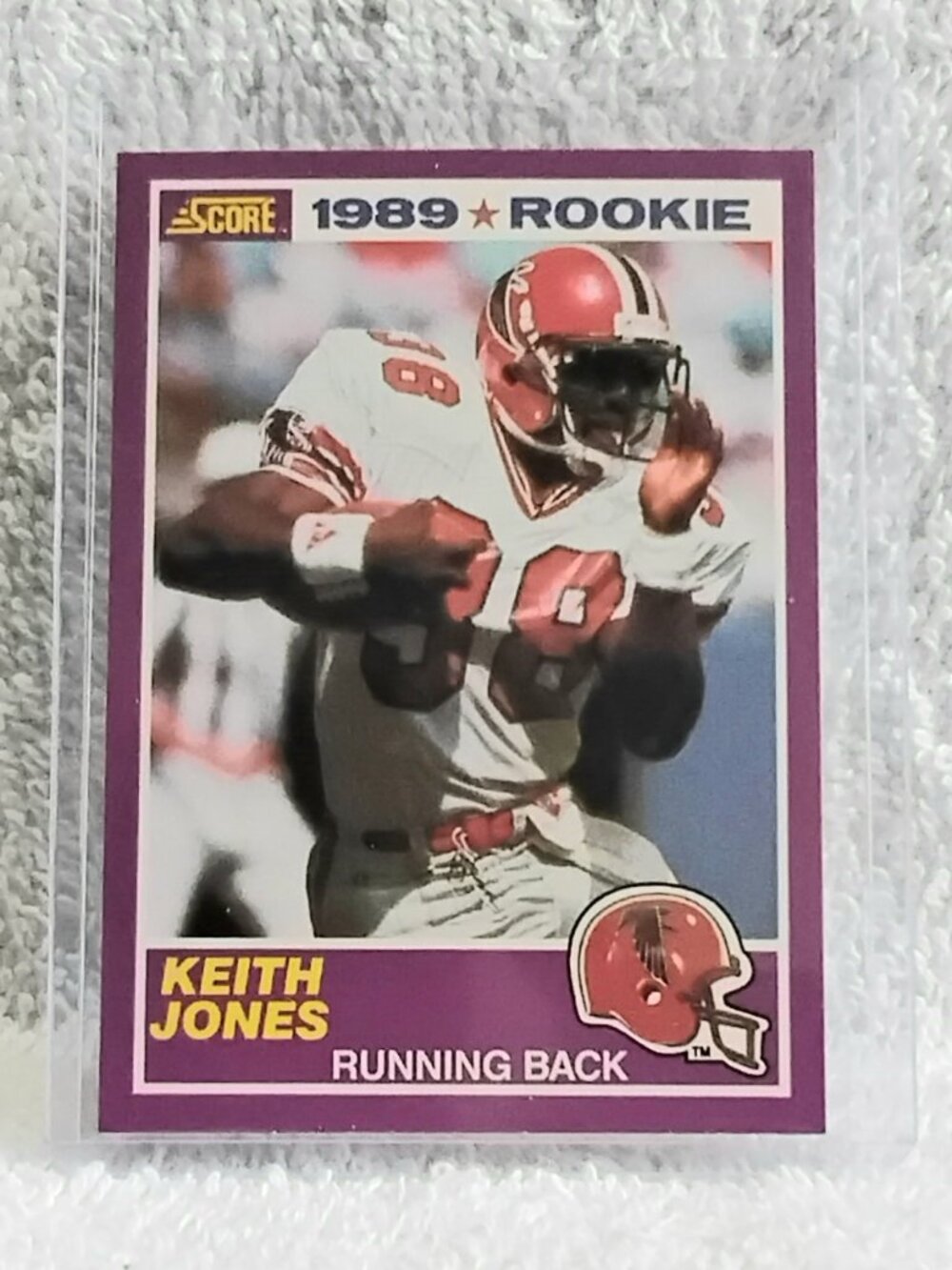 5/$20 Mint 1989 Score Keith Jones NFL Supplemental 1989 Rookie Card 425S!!